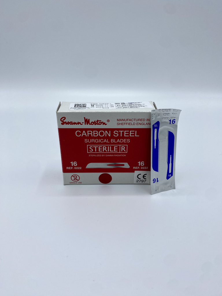 Scalpelmesjes steriel nr 16 