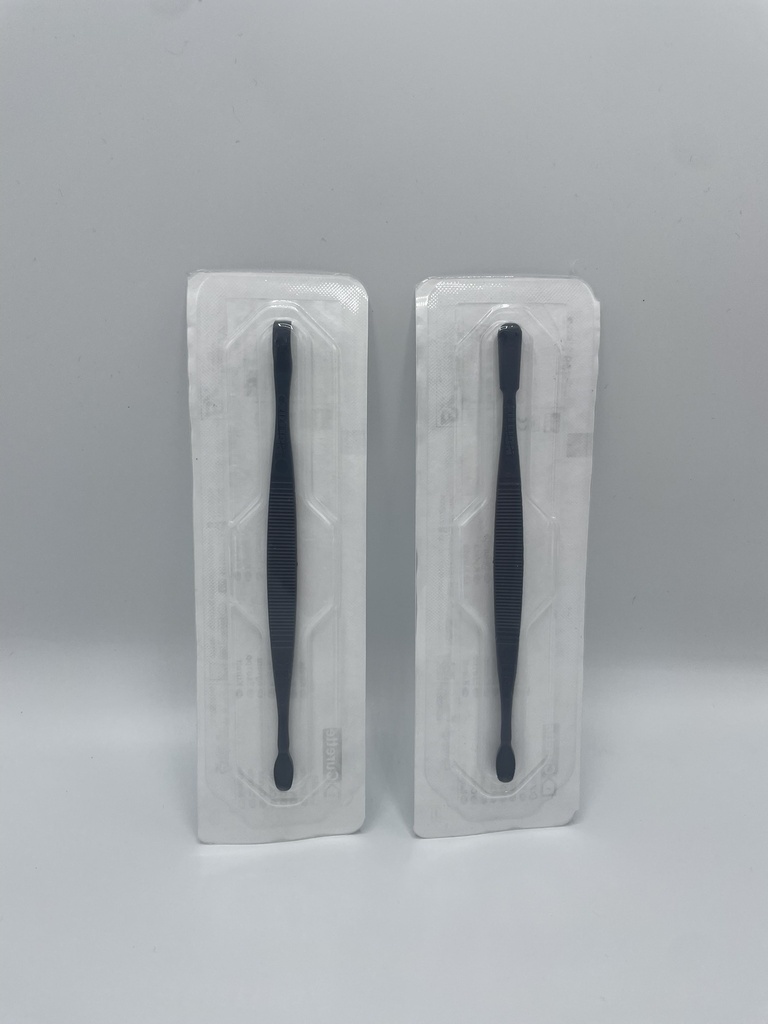 Zillion Black® Curette 14cm met schraper steriel (Met schraper)